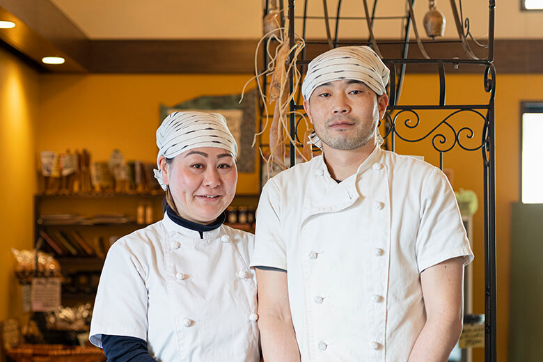 オーナー夫妻	貫井 潔さん・佳枝さん